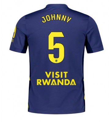 Atletico Madrid Johnny Cardoso #5 Seconda Maglia 2025-26 Manica Corta